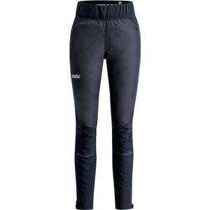 Swix Womens Nordic Warm Hybrid Pants Langlaufbroek (Dames |blauw)