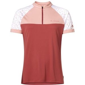 Vaude Womens Ledro Print Shirt Fietsshirt (Dames |rood)