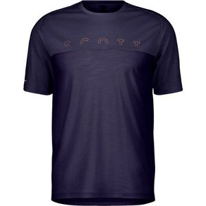 Scott Defined Merino S/S Merinoshirt (Heren |purper)