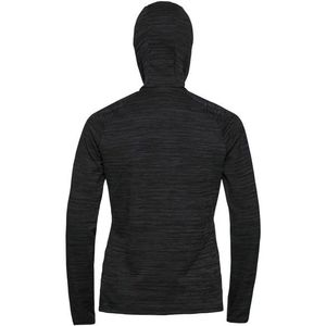 Odlo Womens Mid Layer Hoody Essential Thermal Fleecetrui (Dames |zwart)