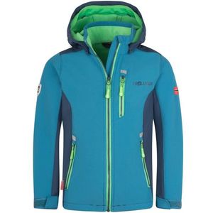 Trollkids - Balestrand Jacket - Softshelljack - Blauw - Kinderen
