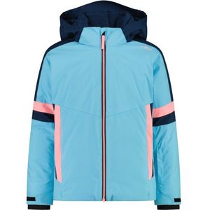 CMP - Girls Jacket Snaps Hood - Ski-jas - Blauw - Waterdicht