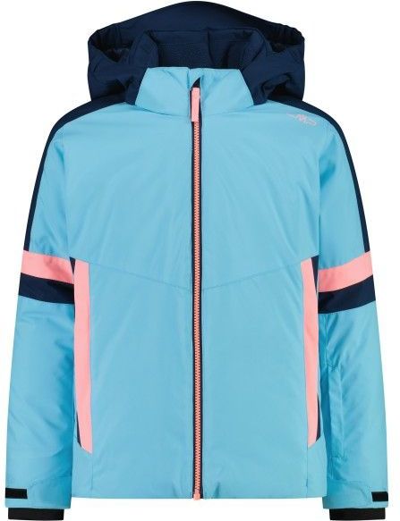 CMP - Girls Jacket Snaps Hood - Ski-jas - Blauw - Waterdicht