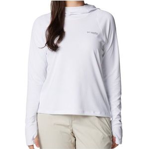 Columbia Womens Summit Valley Hoodie Sportshirt (Dames |wit)