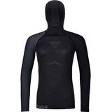 Ortovox - 120 Comp Light - Hoody - Zwart - Merino-ondergoed