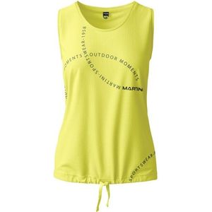 Martini Womens Firstlight Sleeveless Shirt Straight Tanktop (Dames |geel)