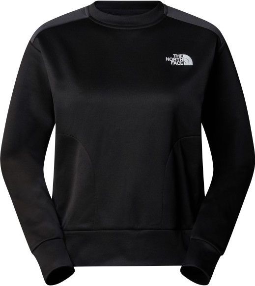 The North Face Womens Reaxion Fleece Crew Fleecetrui (Dames |zwart)