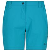 CMP - Stretch Bermuda Short - Turkoois/Blauw - Dames