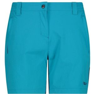 CMP - Stretch Bermuda Short - Turkoois/Blauw - Dames
