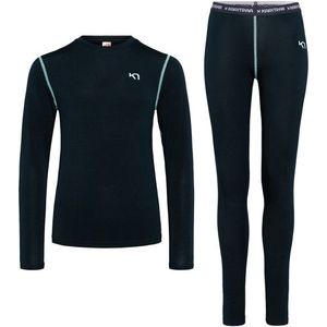 Kari Traa - Kids Ellie Set - Thermo-ondergoed - Zwart