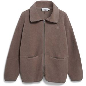 ARMEDANGELS Womens Anaawil Fleecevest (Dames |bruin)