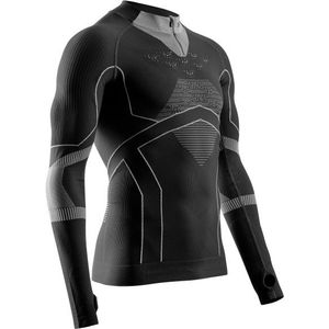 X-Bionic Energy Accumulator Light L/S 1/2 Zip Thermo-ondergoed (Heren |zwart)