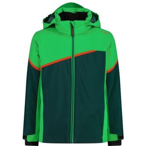 CMP Kids Jacket Snaps Hood Ski-jas (Kinderen |groen |waterdicht)