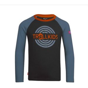 Trollkids Kids Preikestolen Longsleeve Longsleeve (Kinderen |zwart)