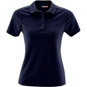 Maier Sports Womens Ulrike Poloshirt (Dames |blauw)