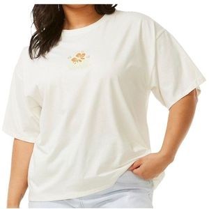Rip Curl Womens Island Heritage Tee T-shirt (Dames |wit)