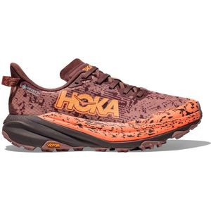 HOKA Womens Speedgoat 6 GTX Trailrunningschoenen (Dames |bruin |waterdicht)