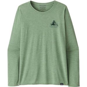 Patagonia Womens L/S Cap Cool Daily Graphic Shirt Lands Longsleeve (Dames |groen)