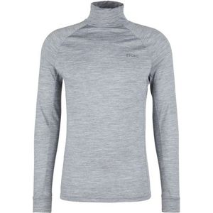 Stoic Merino180 BengtSt Turtle Neck Merino-ondergoed (Heren |grijs)