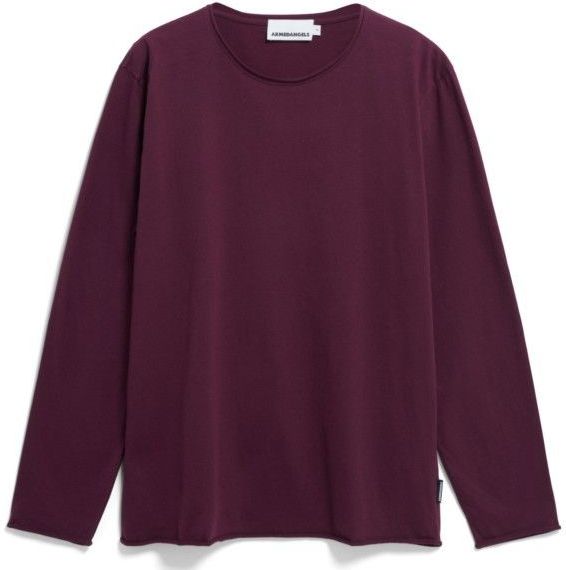 Armedangels - MAARKOS - Herenshirt - Relaxed Fit - Lange Mouwen - Puur Biologisch Katoen