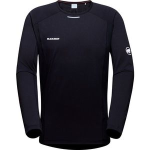 Mammut Aenergy First-Layer Longsleeve Sportshirt (Heren |zwart/blauw)