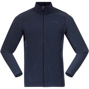Bergans Finnsnes Fleece Jacket Fleecevest (Heren |blauw)