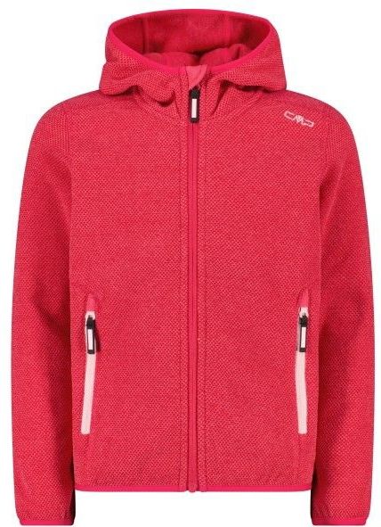 CMP - 3H19825 - Fleecevest - Rood - Met Capuchon