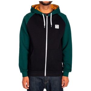 Iriedaily De College 2 Zip Hood Vrijetijdsjack (Heren |zwart)