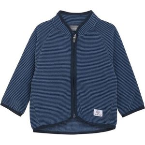 Color Kids Baby Fleece Jacket Striped Fleecevest (Kinderen |blauw)