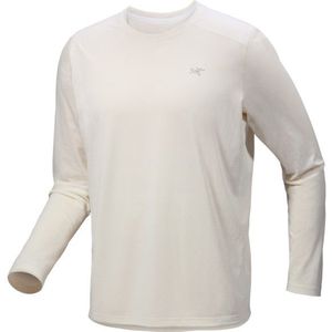 Arcteryx Cormac Crew L/S Hardloopshirt (Heren |grijs/beige)
