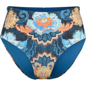 Seafolly Womens Spring Festival High Waisted Pant Bikinibroekje (Dames |blauw)