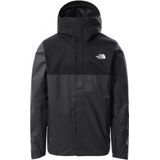 The North Face Quest Zip-In Jacket Regenjas (Heren |zwart |waterdicht)