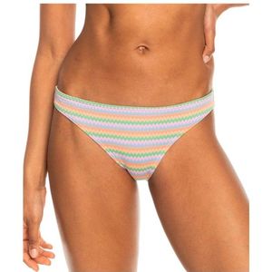 Roxy Womens Wavy Stripe Moderate Bottom Bikinitop (Dames |oranje)