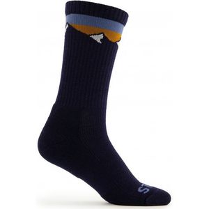 Stoic Merino Crew Tech Rib Mountains Socks Multifunctionele sokken (zwart)