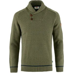 Fjällräven - Lada Sweater - Wollen Trui - Olijfgroen