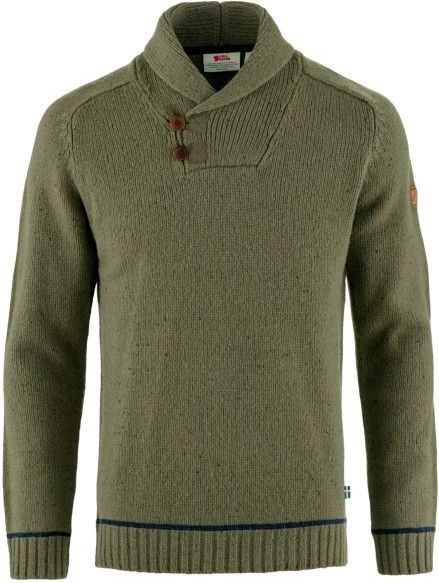 Fjällräven - Lada Sweater - Wollen Trui - Olijfgroen