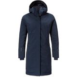 Schöffel - Womens Insulated Coat Gregale - Lange Jas - Blauw - Waterdicht