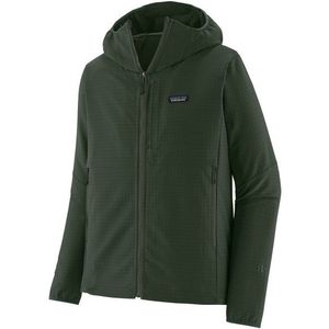 Patagonia R1 Techface Hoody Softshelljack (Heren |groen/olijfgroen)