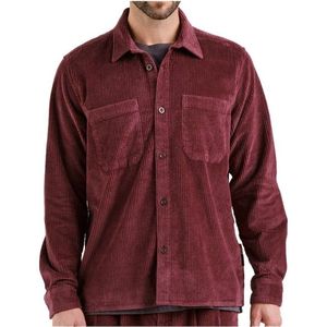 DEDICATED Shirt Kil Corduroy Overhemd (Heren |rood)