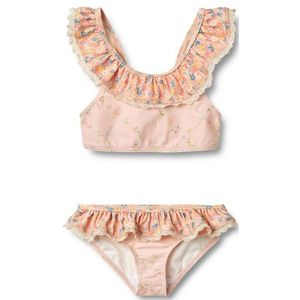 WHEAT Bikini  blauw / geel / rosa