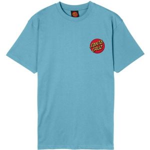Santa Cruz - Classic Dot Chest - T-shirt - Turkoois