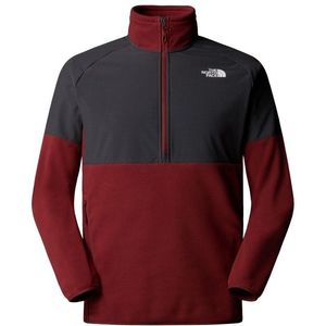 THE NORTH FACE Sporttrui 'GLACIER'  donkergrijs / karmijnrood