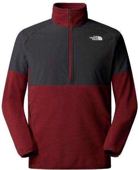 The North Face Glacier Heavyweight 1/2 Zip Fleecetrui (Heren |rood)