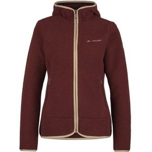 Vaude Womens Punaka Hoody Jacket Fleecevest (Dames |rood)
