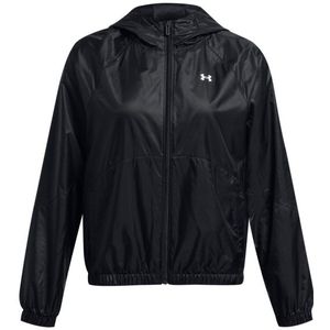 Under Armour Womens Sport Windbreaker Jacket Windjack (Dames |zwart)