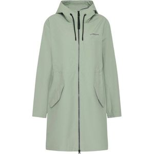 Didriksons Womens Marta Parka 3 Lange jas (Dames |grijs |waterdicht)