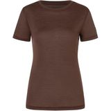 super.natural - Sierra 140 Tee - Merinoshirt - Bruin - Dames