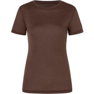 super.natural - Sierra 140 Tee - Merinoshirt - Bruin - Dames