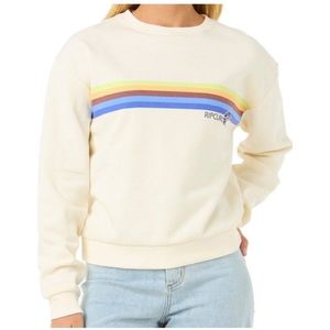 Rip Curl Womens Surfarama Relaxed Crew Trui (Dames |wit)