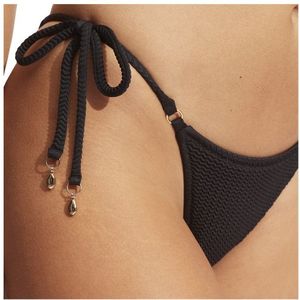 Seafolly Womens Sea Dive Tie Side Rio Pants Bikinibroekje (Dames |zwart)